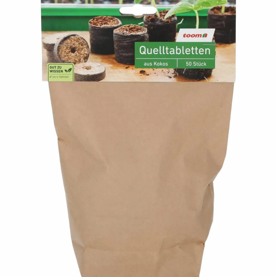 Kokos-Quelltabletten torffrei 50 Stück