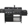 Kombigrill 4-in1 'Arizona' schwarz 203 x 127 x 60 cm