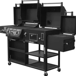Kombigrill 4-in1 'Arizona' schwarz 203 x 127 x 60 cm