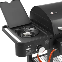 Kombigrill 3-in-1 'Sierra' schwarz 173,5 x 117,5 x 60 cm
