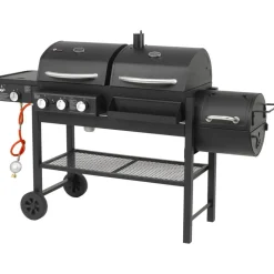 Kombigrill 3-in-1 'Sierra' schwarz 173,5 x 117,5 x 60 cm