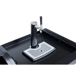 Kombigrill schwarz 236 x 138 x 68 cm