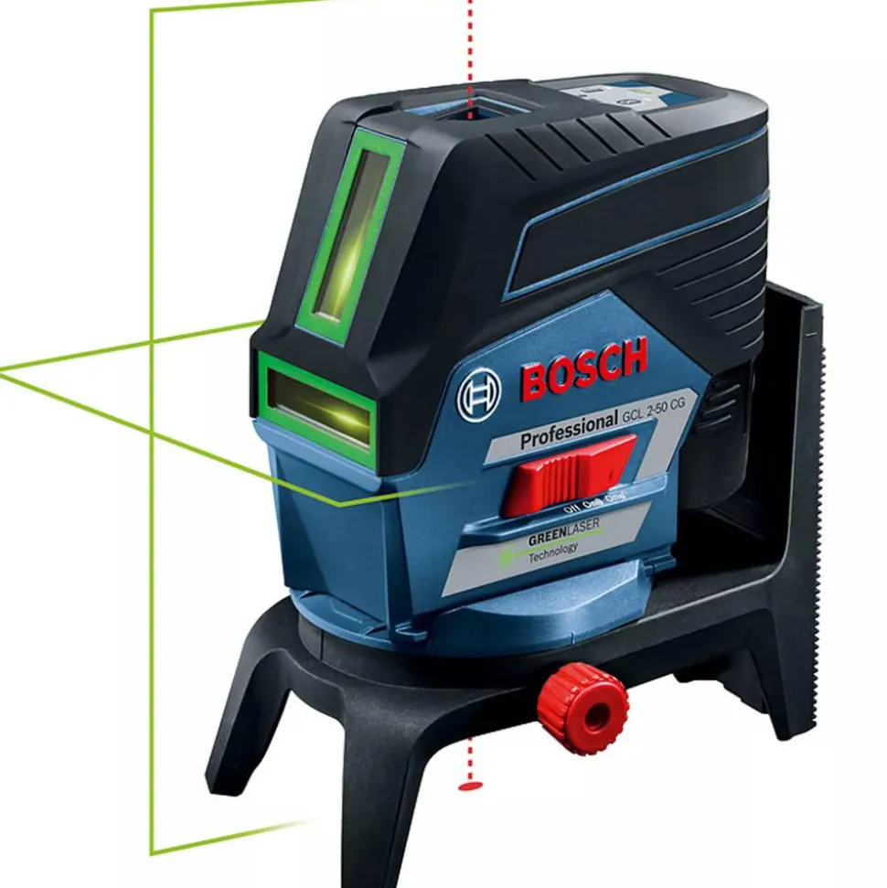 Kombilaser 'Professional GCL 2-50 CG' mit Akku und Halterung