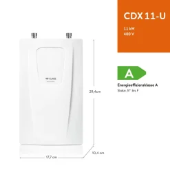 Kompaktdurchlauferhitzer 'CDX11-U' 11 kW