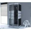 Komplettdusche 'Study' mit Schwingtür silbern 90 x 90 x 225 cm