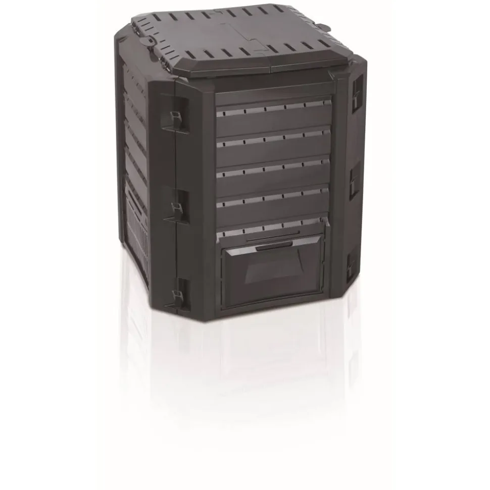 Komposter 'Compogreen' schwarz 380 l