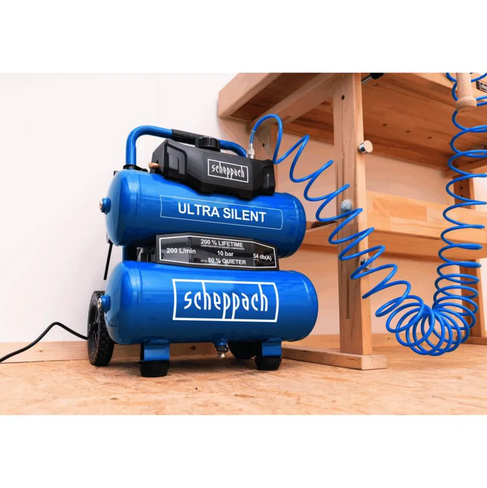 Kompressor 'HC20Si Twin Ultra Silent' 750 W 10 bar