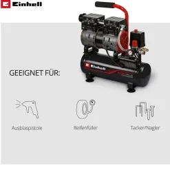 Kompressor 'TE-AC 6' mehrfarbig 8 bar, 110 l/min