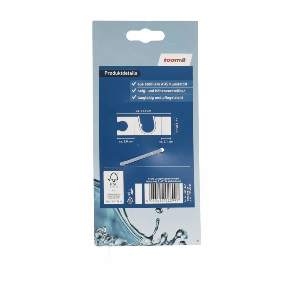 Konusgleiter mattschwarz 11,9 x 4,05 cm