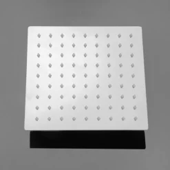 Kopfbrause Edelstahl silbern 20 x 20 cm