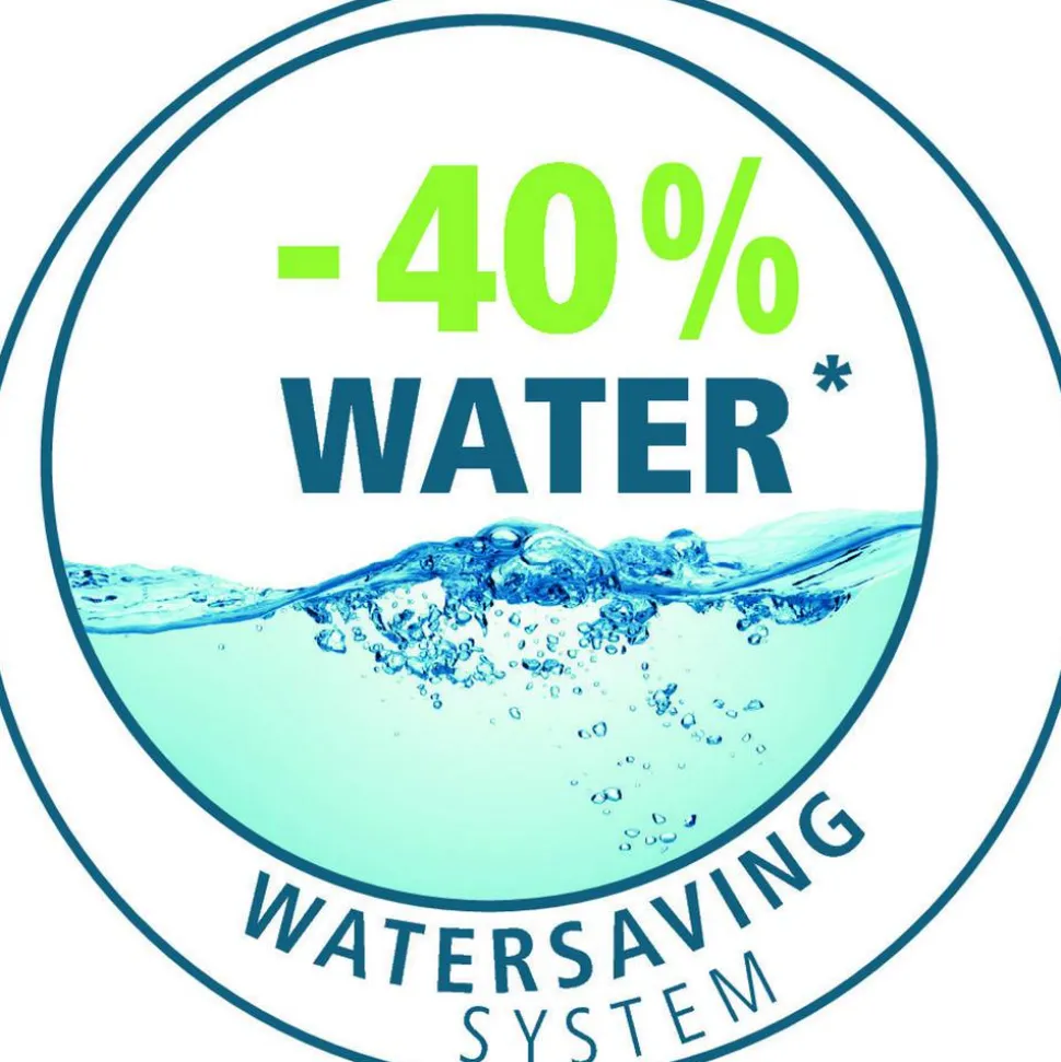 Kopfbrause 'Watersaving' chromfarben Ø 22,5 cm