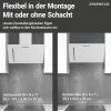 Kopffreie Schräghaube 'CH 33060 WB'