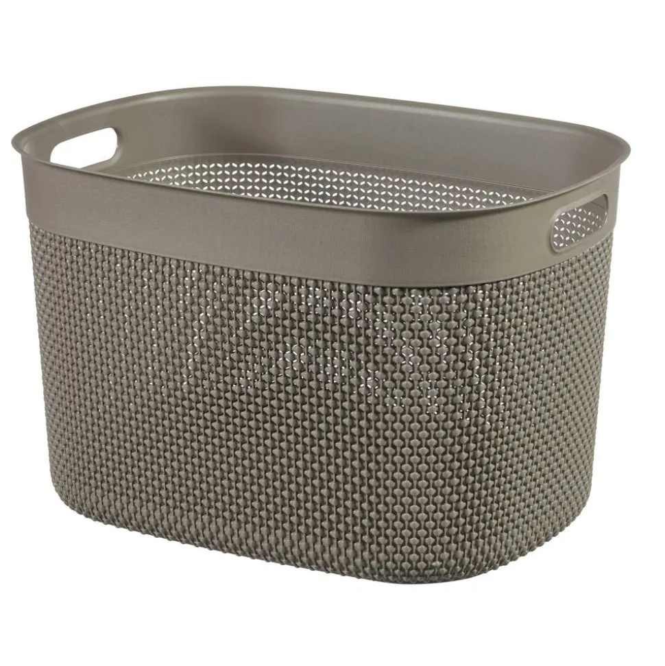 Korb 'Filo Recycling XL' cappuccino 30 Liter