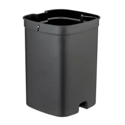 Kosmetikeimer 'Davos' schwarz 23,5 x 26 x 27,5 cm 6,5 l