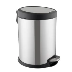 Kosmetikeimer 'Konrad' silberfarben 3 l