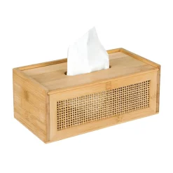 Kosmetiktuchbox 'Allegre' Bambus/Rattan 25 x 13 x 10 cm