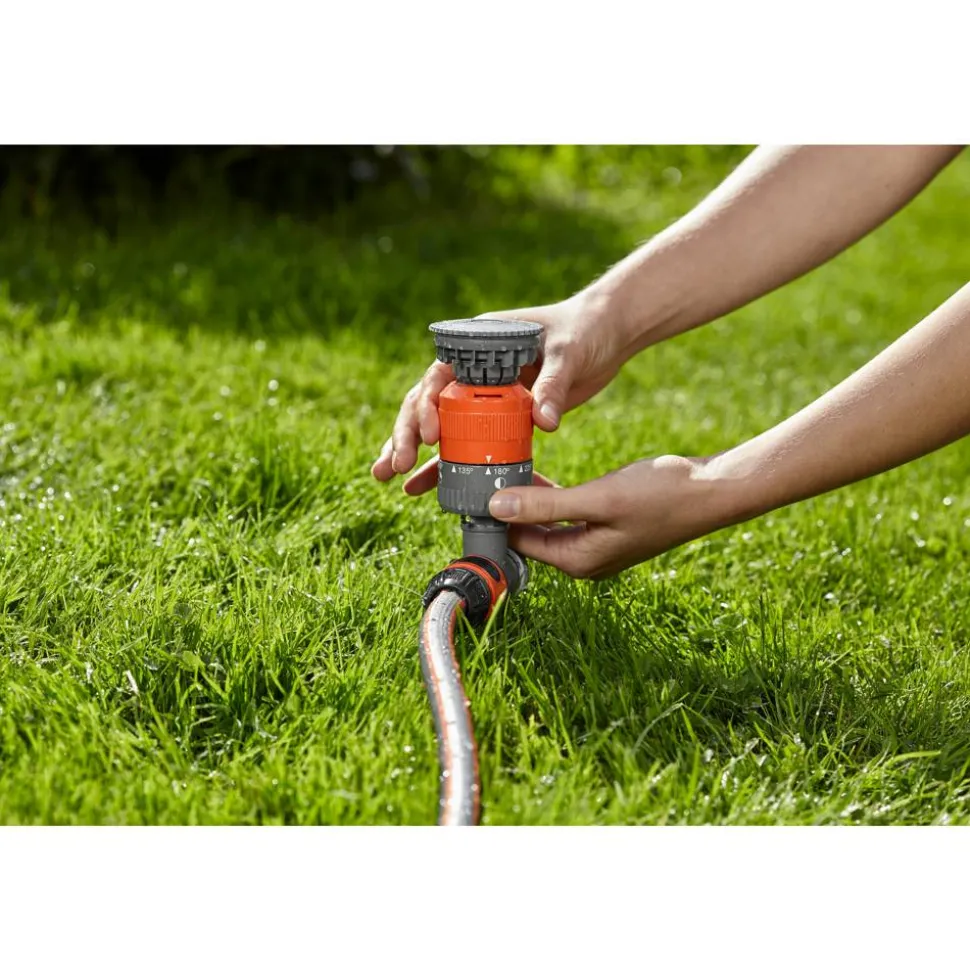 Kreisregner 'Comfort Vario' grau 25-225 m² auf Spike