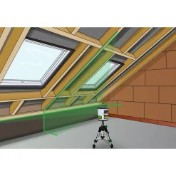 Kreuzlinienlaser 'EasyCross Work Set' mit Stativ