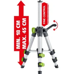Kreuzlinienlaser 'EasyCross Work Set' mit Stativ