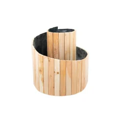 Kräuterspirale 'Luise' Holz natur 400 x 55 x 74 cm