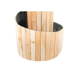 Kräuterspirale 'Luise' Holz natur 400 x 55 x 74 cm