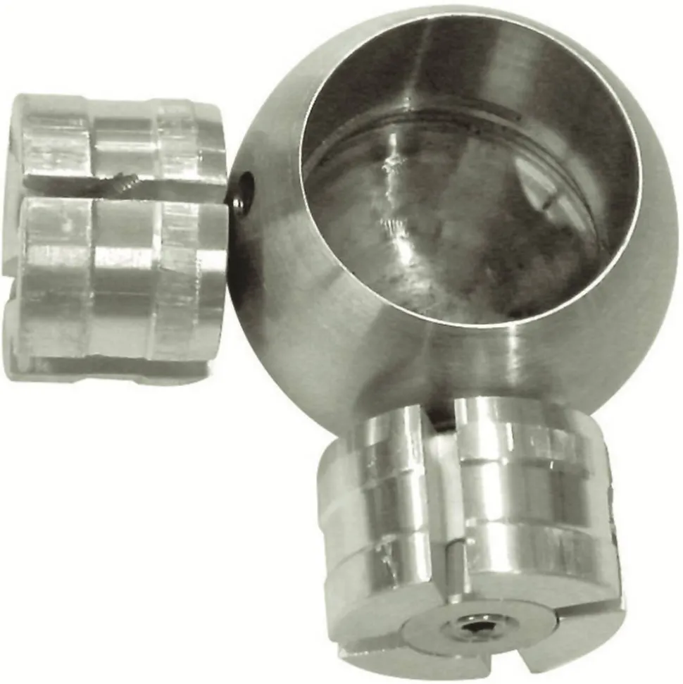 Kugel 3D-Verbindung 'E7' für Metallhandlauf Ø 42,4 x 2 mm