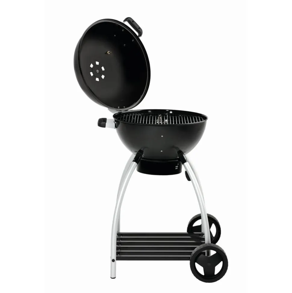 Kugelgrill Holzkohle 'No.1 Sport F50' schwarz Ø 50 x 105 cm