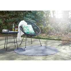 Kunstrasen 'Liam' grau 95 x 95 cm