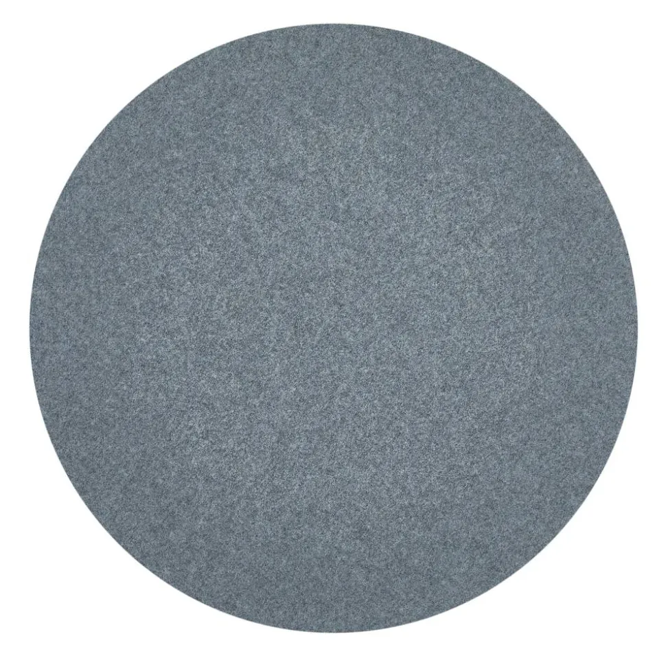 Kunstrasen 'Liam' mit Drainage 130 x 130 cm x 2 mm grau