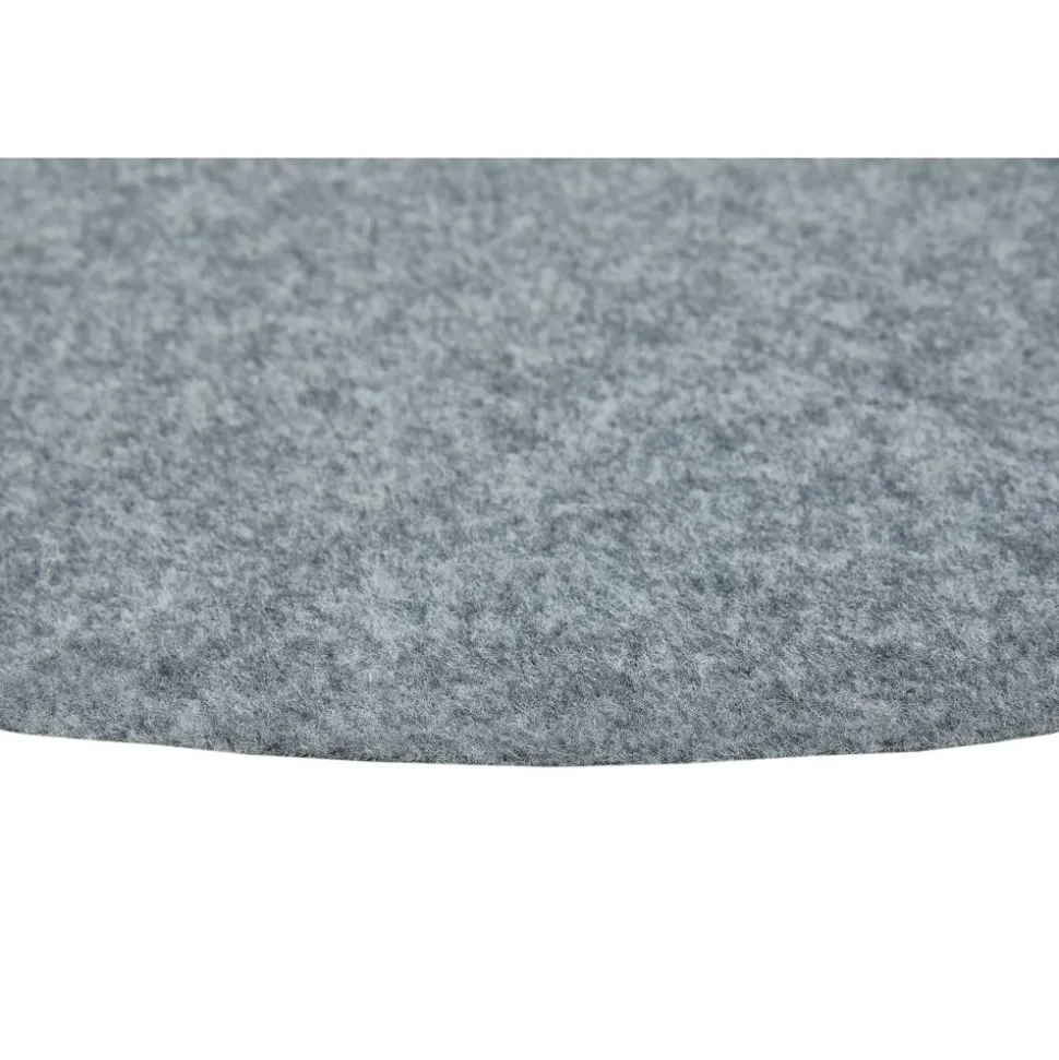 Kunstrasen 'Liam' mit Drainage 130 x 130 cm x 2 mm grau