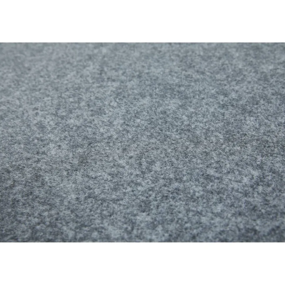 Kunstrasen 'Liam' mit Drainage 130 x 130 cm x 2 mm grau