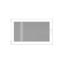 Kunststofffenster 1000 x 600 mm weiß DIN links