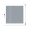 Kunststofffenster 500 x 500 mm weiß DIN rechts