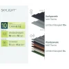 Kunststoff-Gerätehaus 'Skylight' 121 x 177 cm Polycarbonat mitternachtsgrau