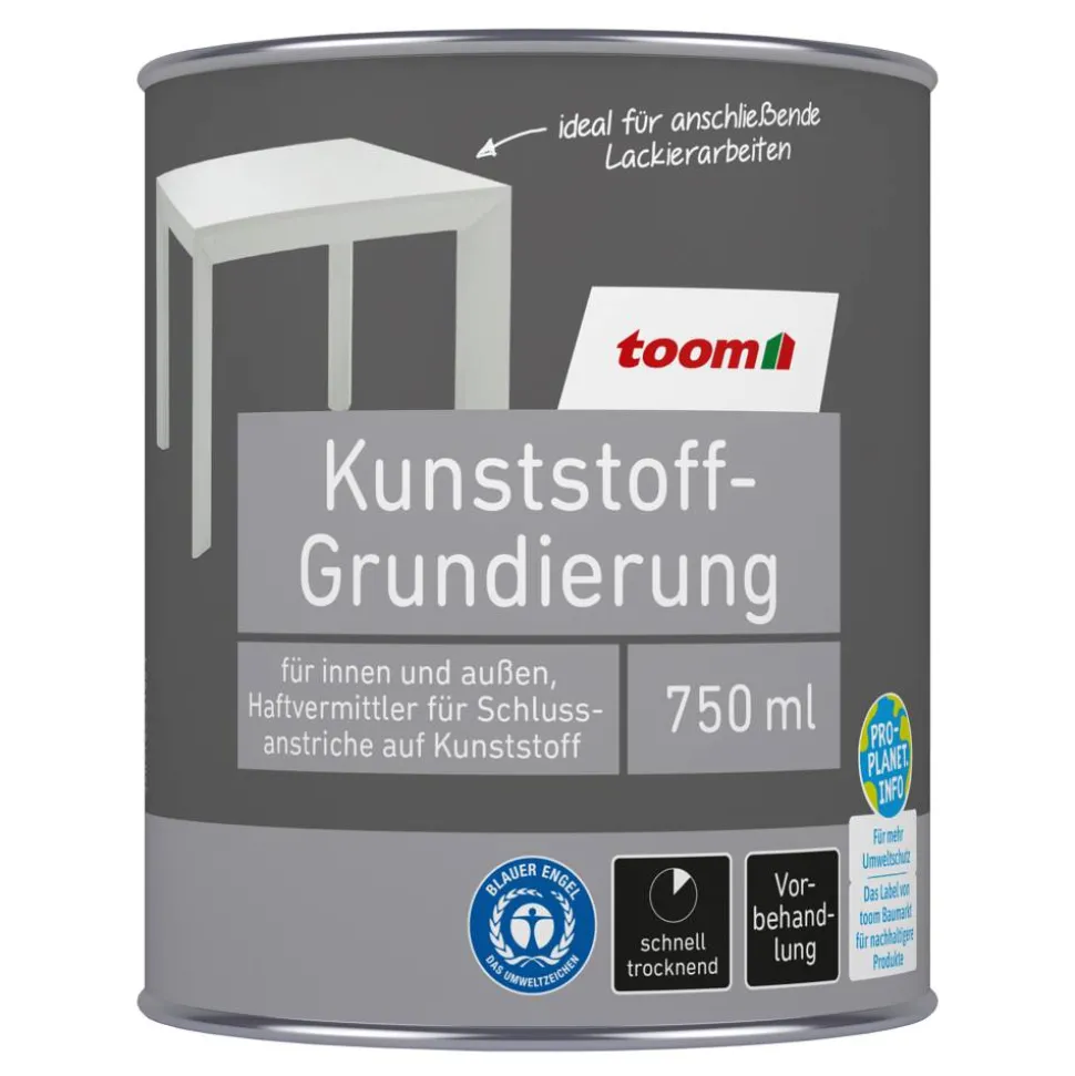 Kunststoffgrundierung weiß 750 ml