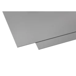 Kunststoffplatte 'Hobbycolor' grau 125 x 50 x 0,3 cm
