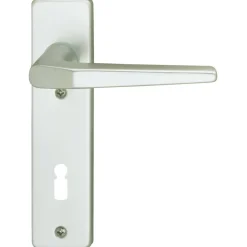 Kurzschildgarnitur 'Florence' BB, Aluminium F1 eloxiert