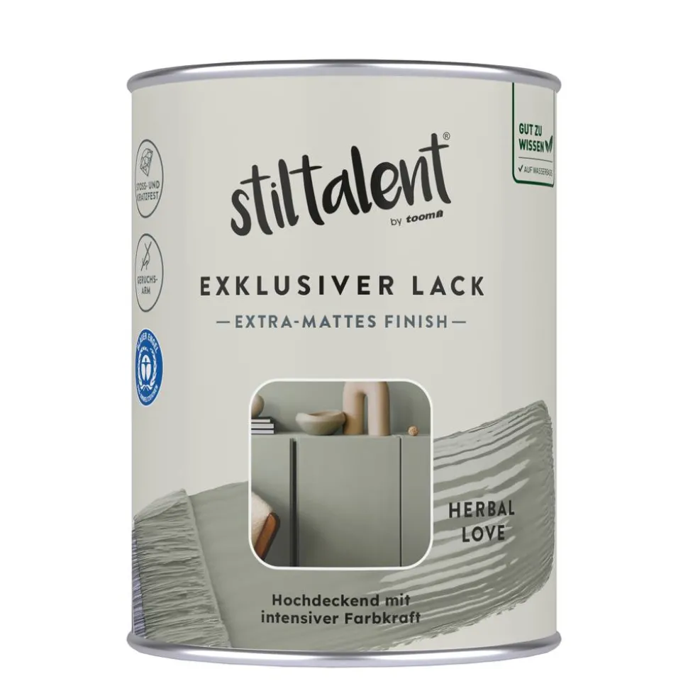 Lack 'herbal love' Extra-matt 0,5 l