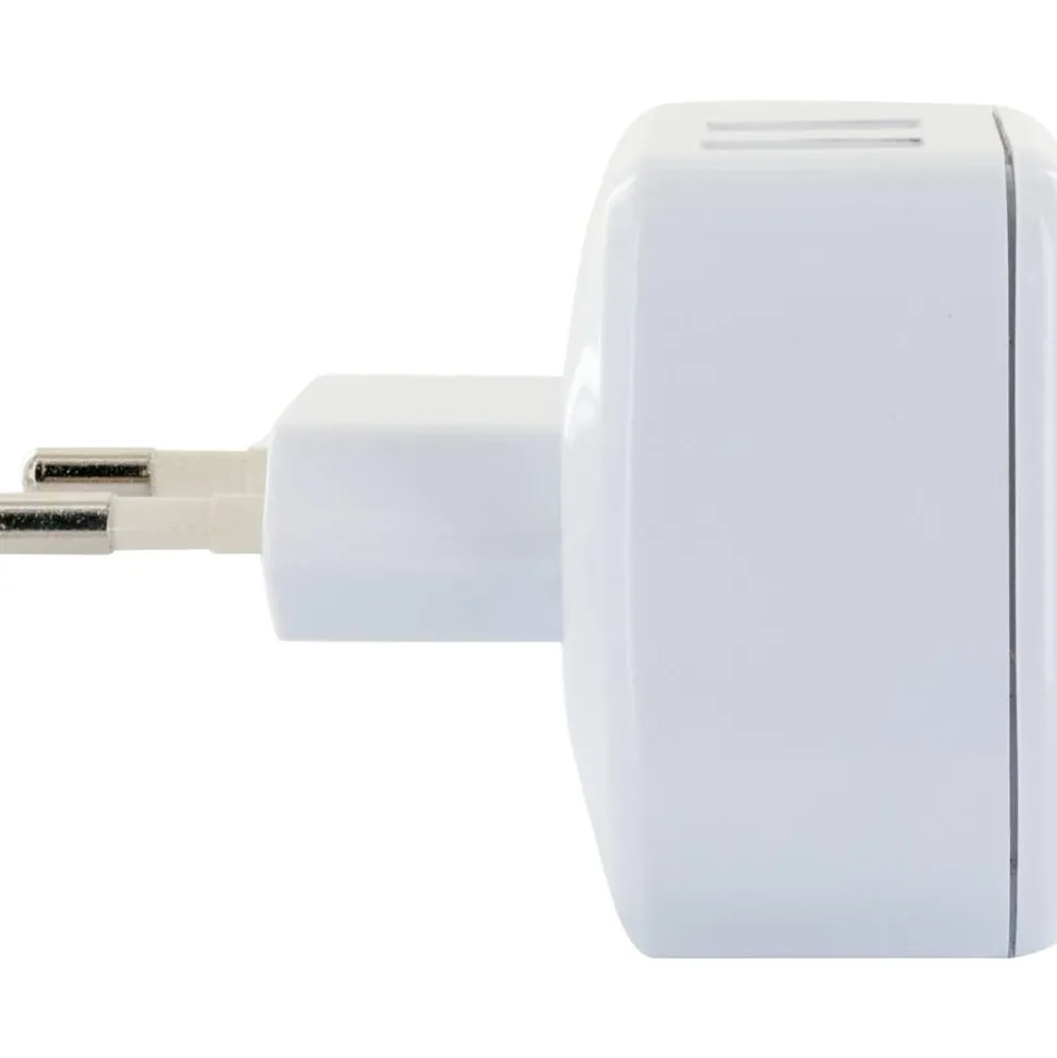 Ladeadapter mit 2 USB 2.0 A-Ports 230 V