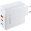 Ladeadapter weiß 65 W 1 x USB-A/2 x USB-C