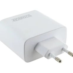 Ladeadapter weiß 65 W 1 x USB-A/2 x USB-C