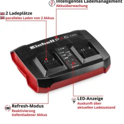Ladegerät 'Power X-Twincharger' 4 A