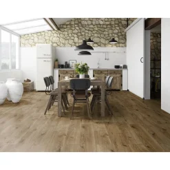 Laminat '832-4' Eiche rustikal dunkel natur 8 mm
