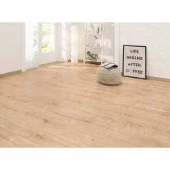Laminat 'Mediterran 4V' Eiche Burlington eichefarben 8 mm