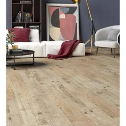 Laminat 'Mediterran 4V' Pinie Rustic piniefarben 7 mm