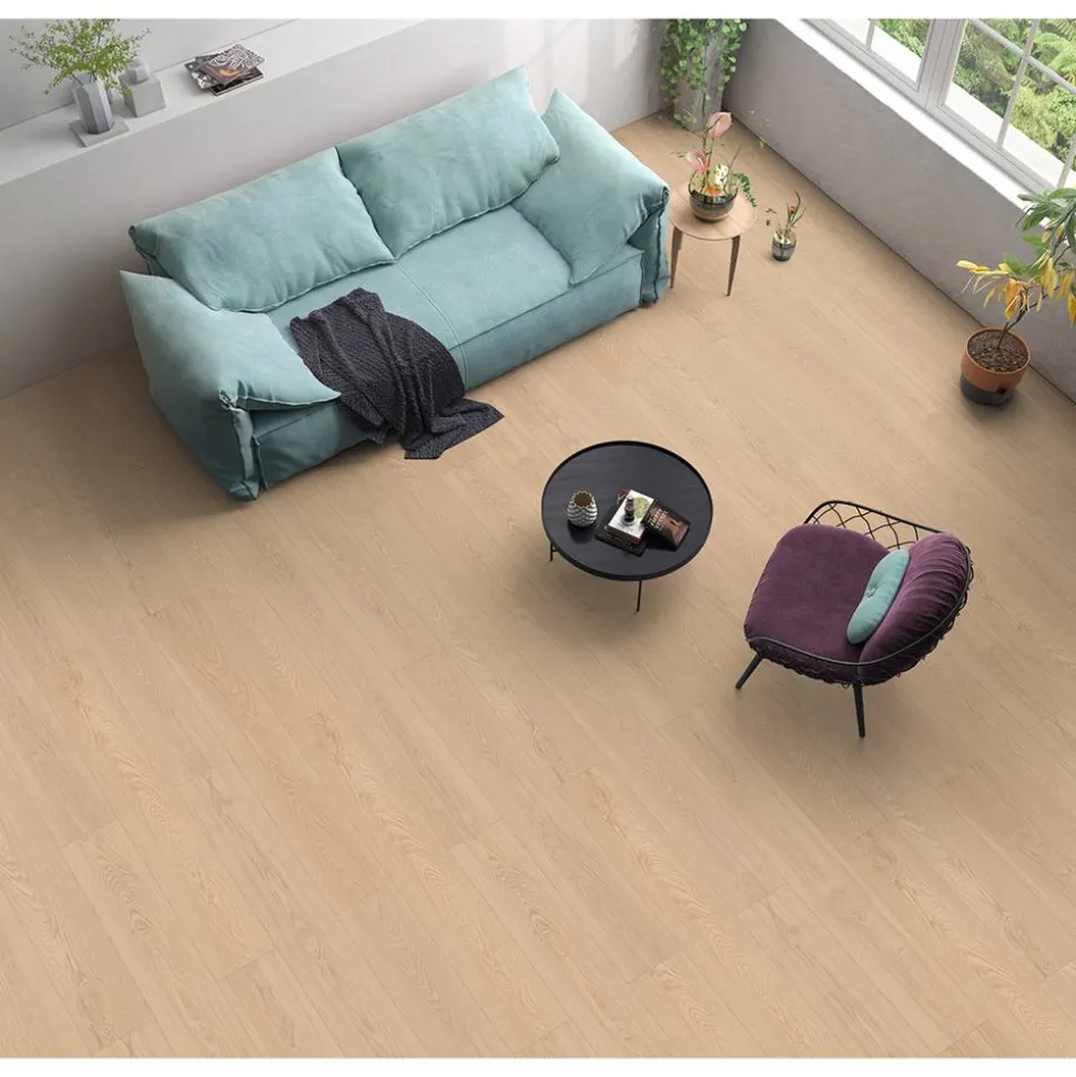 Laminat 'Scandinavia' Eiche Valley naturfarben 7 mm
