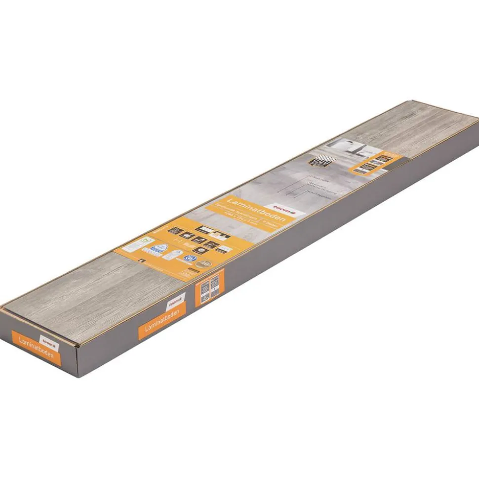 Laminat 'Scandinavia' Seekiefer graubraun 7 mm