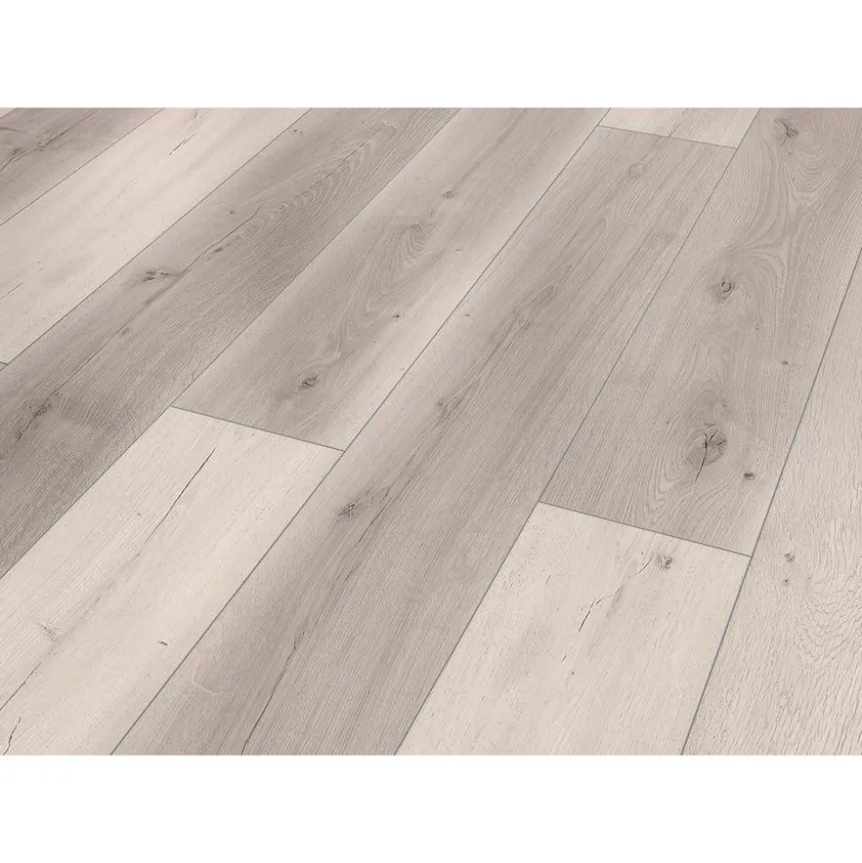 Laminat 'Scandinavia 4V' Kinger graubraun 7 mm
