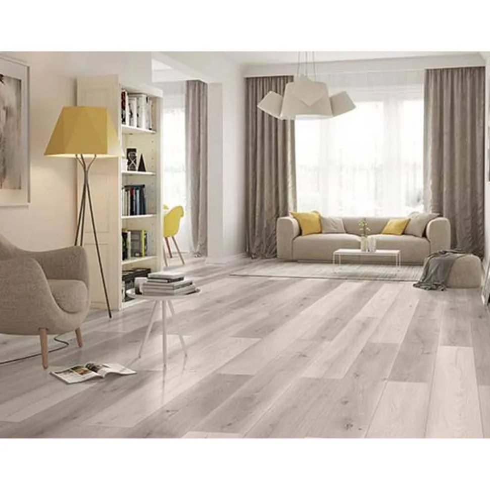 Laminat 'Scandinavia 4V' Kinger graubraun 7 mm