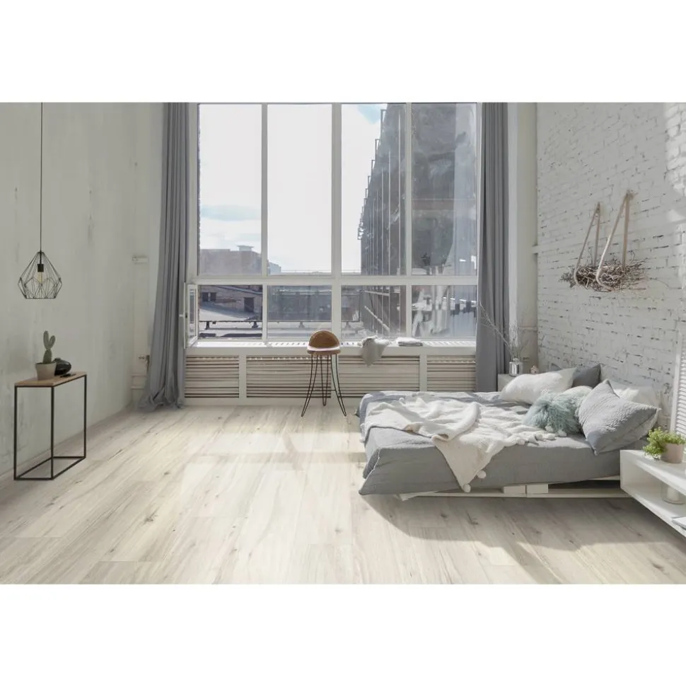 Laminat 'Scandin.XL WR' Eiche Veronie naturfarben wasserresistent 8 mm